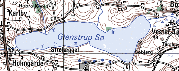 glenstrup kort