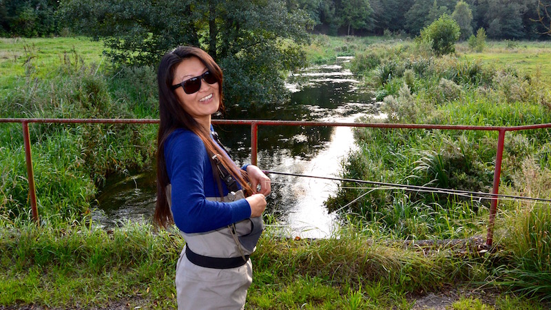 Åen venter! Seatrout dryfly Hanna Bridge