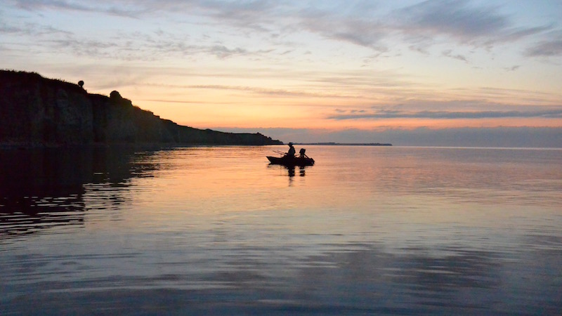 Aftenfiskeri 150807 karlby night fishing