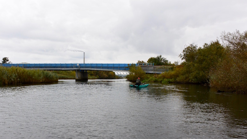 Gudenåen 151012 gudenaaen johm rasmussen blue bro