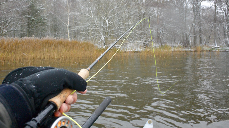 Vinterfiskeri 151122 tange sne stang