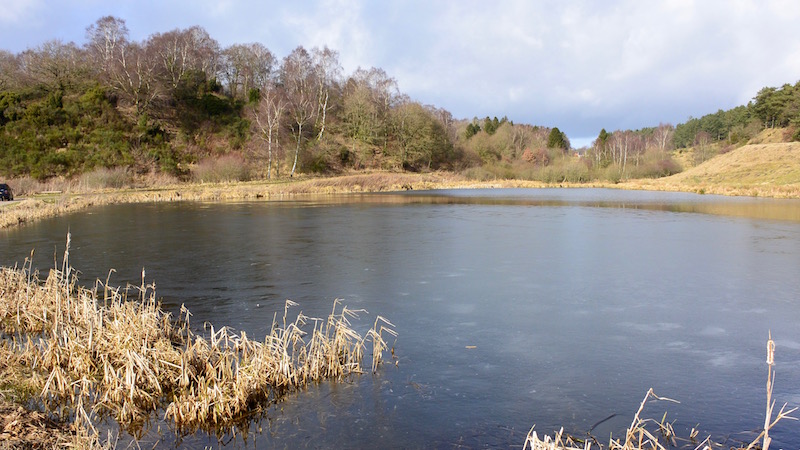 Vinter og is 160222 milldam is