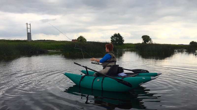 Fiskeri i Gudenåen 160622 lene moller