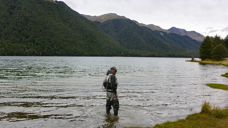 Henrik Leth ved Lake Mavora 170211 lake mavora hl