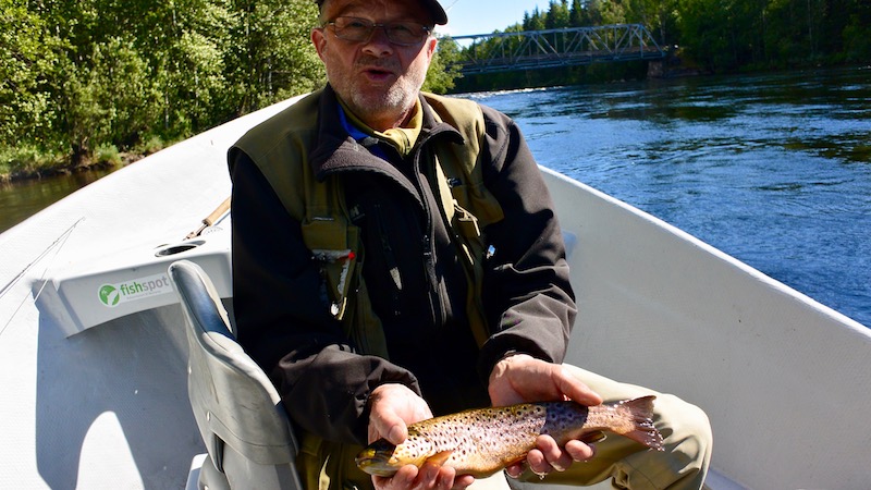 Ørred fra Rena 170705 rena guide henneth orred
