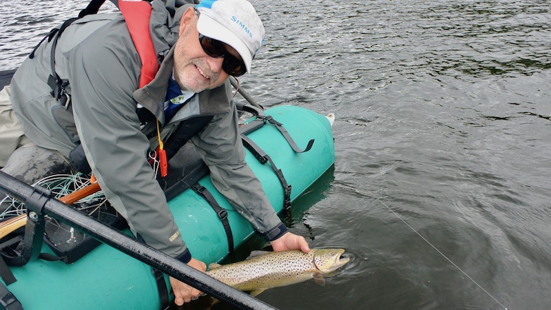 Cath and Release 170805 mariager bjarneBleic fisk release