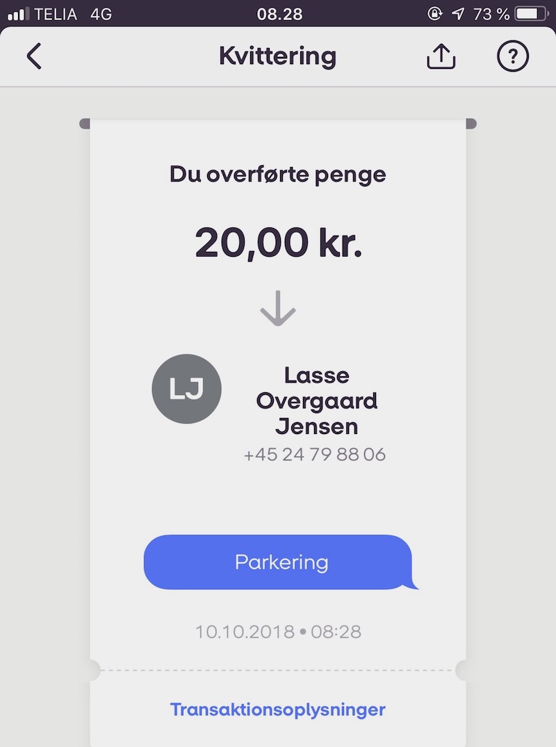 181010 stenarm stinesminde parking