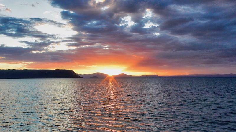 181210 waitastream sunset
