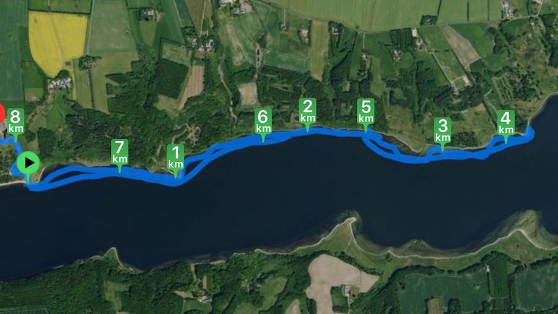 Mariager Fjord 190819 bramslev rute