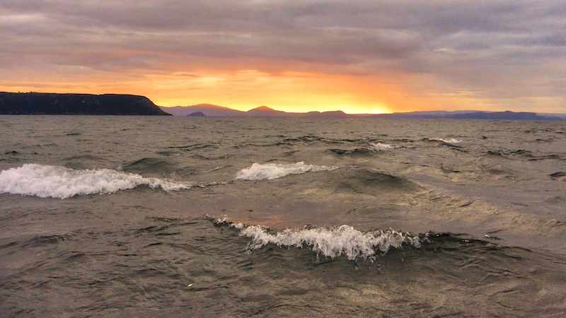 200218 taupo sunset