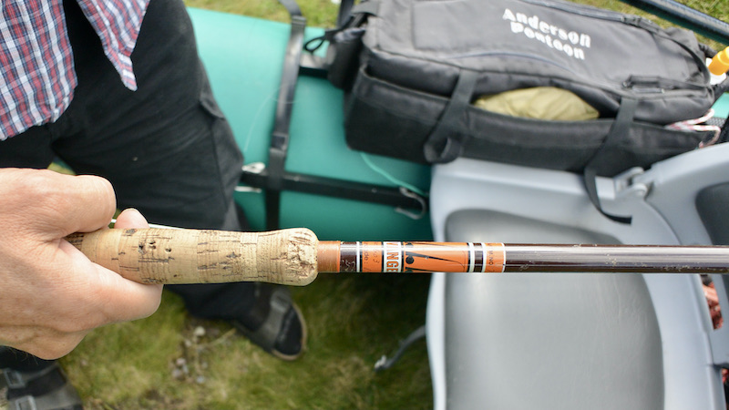 Vangen glasrørs fluestang 210721 rena vangen flyrod
