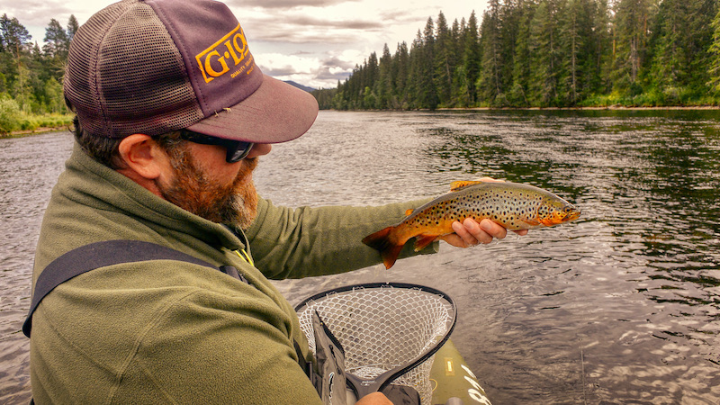 John Bond med Rena ørred 210803 rena john bond trout