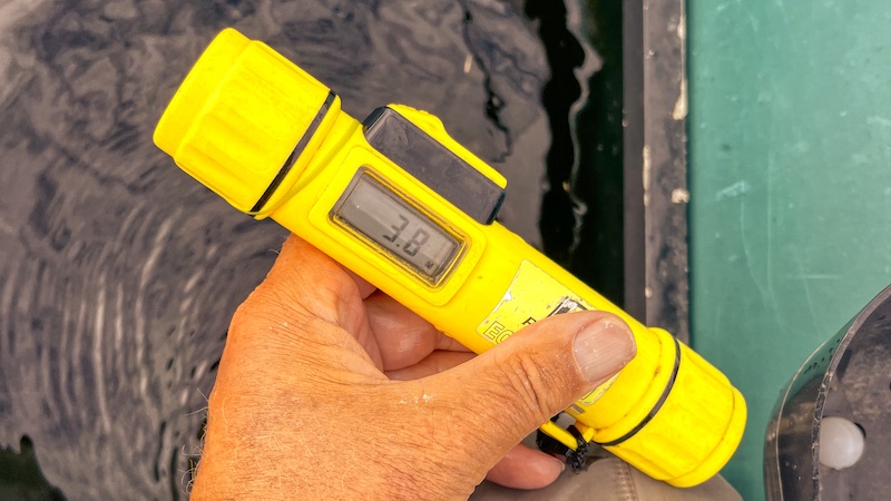 Dybdemåler 220818 rena deep measure
