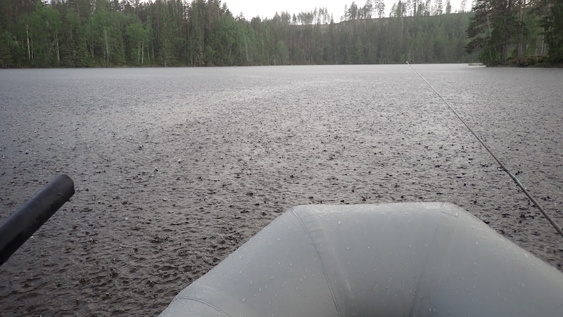 Regnbyge med torden 230614 rena regnbyge