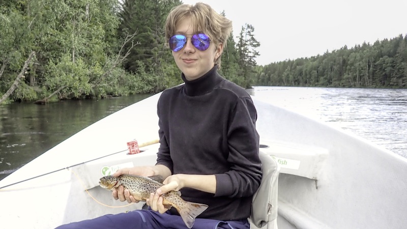 Norske Ulrik med ørred 230726 rena ulrik trout