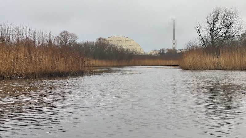 Gudenåen ved Randers 231218 gudenaa randers regnskov