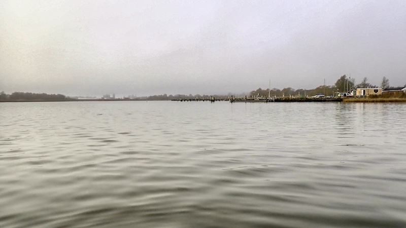 Dronningborg Bredning med Randers i baggrunden 241113 bredningen randers