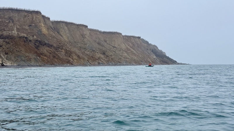 Fiskeri under Gjerrild Klint 250122 gjerrild mong klinten