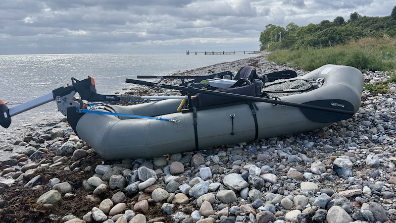 Stranden ved Esby 260807 esby boat