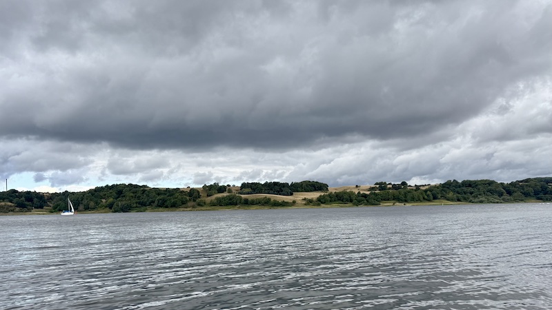 Mariager Fjord ved Hobro 260821 hobro byge