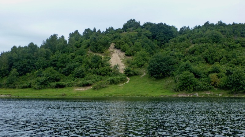 Mariager fjord Hobro nord fjord sand hill