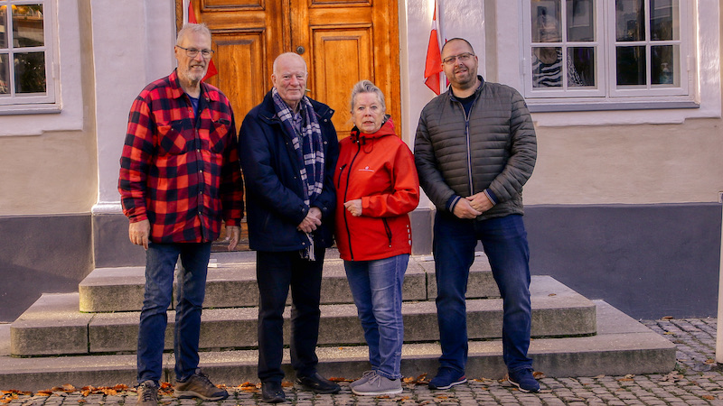 Henrik Leth, Henning Jensen Nyhus, Ellen Petersen og Anker Boje 211029 henrik henning ellen anker