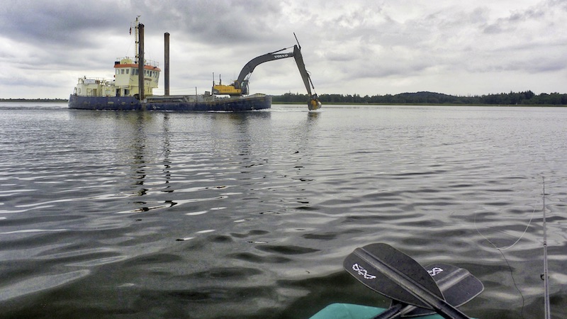 Randers Fjord digging 